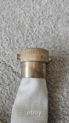 100' Fire Hose 1-1/2 Inch With 2 Inch Apache Nozzle 250PSI