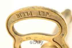 = 1930's French Bronze/Brass Fire Hose Nozzle Jet Defuse, A. Dubois Brevete