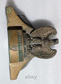 1930s Elkhart Brass Firetruck Hose Control Fire Dept