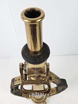 1931 Seagrave Akron Large Brass Boston Fire Fighter No. 7 Fire Truck Hose Nozzle