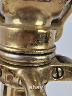 1931 Seagrave Akron Large Brass Boston Fire Fighter No. 7 Fire Truck Hose Nozzle