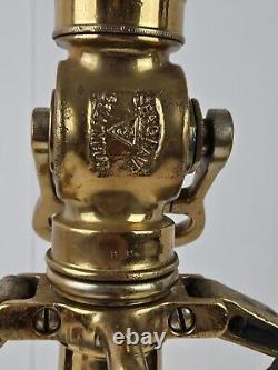 1931 Seagrave Akron Large Brass Boston Fire Fighter No. 7 Fire Truck Hose Nozzle