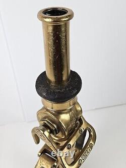 1931 Seagrave Akron Large Brass Boston Fire Fighter No. 7 Fire Truck Hose Nozzle