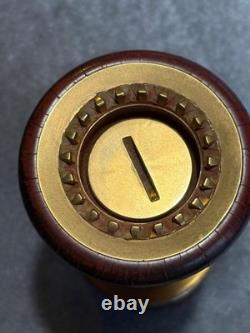 1948 Elkhart Brass Vintage 3LB. Solid Brass Fire Nozzle 742-48SM Beautiful Piece