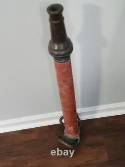 1950 Brass 30 FIRE HOSE NOZZLE CHICAGO W. D. ALLEN MFG. Co