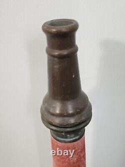1950 Brass 30 FIRE HOSE NOZZLE CHICAGO W. D. ALLEN MFG. Co