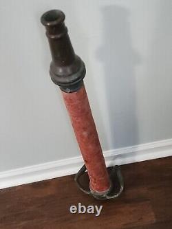 1950 Brass 30 FIRE HOSE NOZZLE CHICAGO W. D. ALLEN MFG. Co