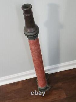 1950 Brass 30 FIRE HOSE NOZZLE CHICAGO W. D. ALLEN MFG. Co