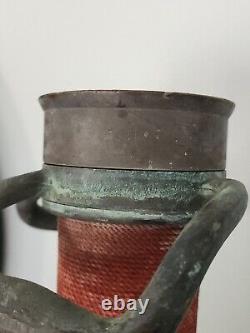 1950 Brass 30 FIRE HOSE NOZZLE CHICAGO W. D. ALLEN MFG. Co