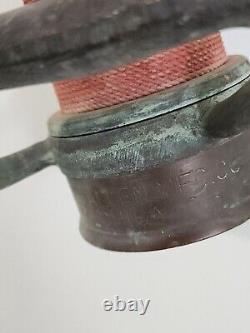 1950 Brass 30 FIRE HOSE NOZZLE CHICAGO W. D. ALLEN MFG. Co