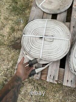 (1) 1 1/2 Fire Hose (3) 1 Fire Hose, 2 Forester Nozzles, Reducers & Gated Wyes