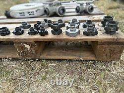 (1) 1 1/2 Fire Hose (3) 1 Fire Hose, 2 Forester Nozzles, Reducers & Gated Wyes