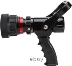 1 1/2 Inch Heavy-Duty Aluminum Fire Nozzle with Durable Rubber Bumper (NH)