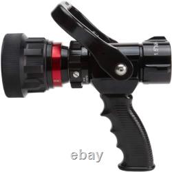 1 1/2 Inch Heavy-Duty Aluminum Fire Nozzle with Durable Rubber Bumper (NH)