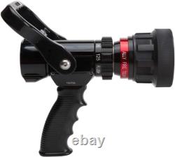 1 1/2 Inch Heavy-Duty Aluminum Fire Nozzle with Durable Rubber Bumper (NH)