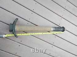25 3/4Vintage Brass FIRE NOZZLE Standpipe POWHATANH RANSON W Va 2 1/2