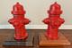 2 Heavy Cast Ironamerican Darling Fire Hydrants B84b 3.8 Lbs. Ea 7.5 Hexc
