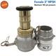 2 Npsh Threads Brass Industrial Fire Hose Nozzle 2 Camlock Fittings Fog Nozzle