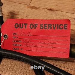 2- Vtg Firefighter INDIAN D. B SMITH Brass Fire Pump Cleanup Backpack Hose Nozzle