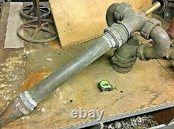 4 M. Greenberg's Sons Fire Water monitor /Deck pipe, deluge gun, (id314)