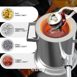 6KG Propane Metal Melting Furnace Kit Gold Silver Copper Aluminum Casting Forge