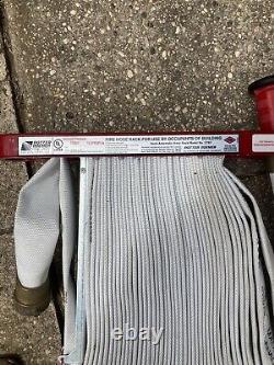 75 foot fire hose with mount
