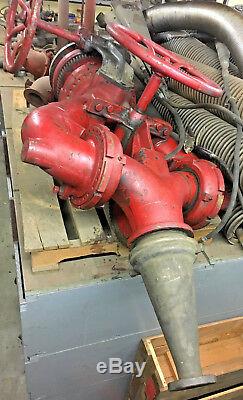 8 Morse Fire Water monitor /Deck pipe The invincible Nozzle (id330)