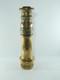 A1 Elgon Vintage Brass Fire Hose Nozzle Fireman's Original Patina 32cm Antique