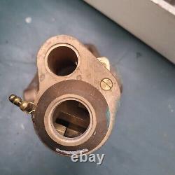 AKRON 2-1/2 Brass Fog Nozzle Coast Guard Fire Nozzle New Surplus