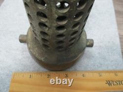 AKRON Fire Hose Water Strainer Fire Department Fireman Solid Brass
