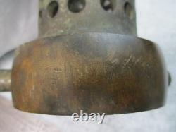 AKRON Fire Hose Water Strainer Fire Department Fireman Solid Brass