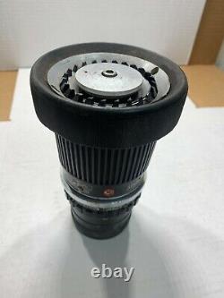 AKRON TURBOJET Brass Style 1727 1.5 NH Spinning Teeth Fire Hose Nozzle