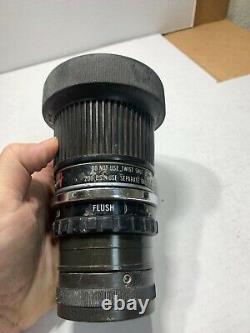 AKRON TURBOJET Brass Style 1727 1.5 NH Spinning Teeth Fire Hose Nozzle