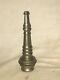 Antique Fire Booster Tank Nozzle Nickel Plated Brass 1890s