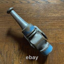 ANTIQUE VAN PELT Fire Hose 1-1/4 BRASS Fire Nozzle Equipment N. Y