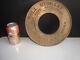 Atq Brass Fire Department Wall Hydrant Plate Powhatan B&i Works Ranson W. Va