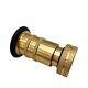 Adjustable Brass Fire Hose Nozzle Supports Various Applications 2 Npt/npsh