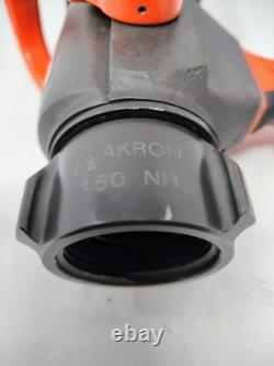 Akron 1523 Mid-Range Assault Nozzle Pistol Grip 1.5 Fire Fighting Hose 1.50 NH