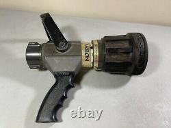 Akron 1523 Saberjet 1.5 Nozzle With Pistol Grip Fireman Fire Hose