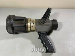 Akron 1523 Saberjet 1.5 Nozzle With Pistol Grip Fireman Fire Hose