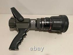 Akron 1724 Turbojet 1.5 NH Fire Fighting Nozzle Used Good Condition