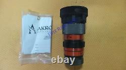 Akron 1767 Turbojet Nozzle 1766 Firefighter Fire Hose NH Tip NST Twist Shutoff