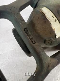 Akron 1 1/2 Solid Brass All Purpose Fire Nozzle Coast Guard 4 Merchant Marine