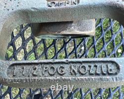 Akron 1 1/2 Solid Brass All Purpose Fire Nozzle Coast Guard 4 Merchant Marine