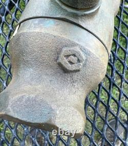 Akron 1 1/2 Solid Brass All Purpose Fire Nozzle Coast Guard 4 Merchant Marine