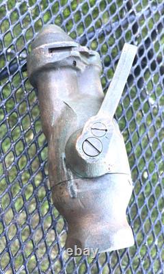 Akron 1 1/2 Solid Brass All Purpose Fire Nozzle Coast Guard 4 Merchant Marine