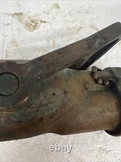 Akron 1 1/2 Solid Brass All Purpose Fire Nozzle Coast Guard 4 Merchant Marine