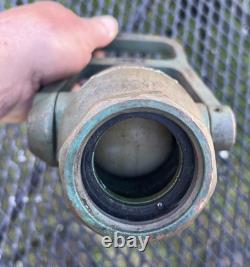 Akron 1 1/2 Solid Brass All Purpose Fire Nozzle Coast Guard 4 Merchant Marine