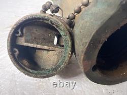 Akron 1 1/2 Solid Brass All Purpose Fire Nozzle Coast Guard 4 Merchant Marine