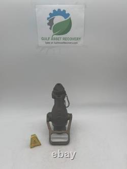 Akron 2032 CG-15 1-1/2 Solid Brass Fire Hose Nozzle with Fog Tip (No Box)